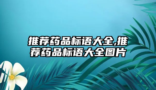 推薦藥品標(biāo)語大全,推薦藥品標(biāo)語大全圖片